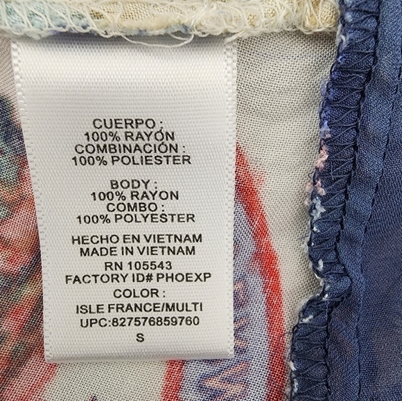 Peter Som for DesigNation Postcard Maxi Dress Size Small - Picture 10 of 12